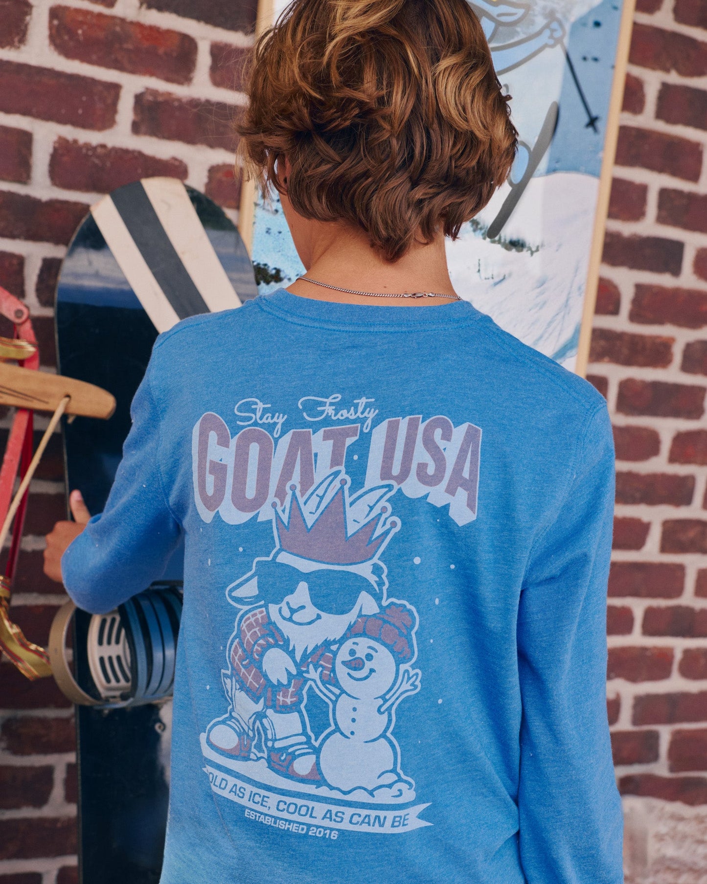 Kids' Stay Frosty Long Sleeve T-Shirt