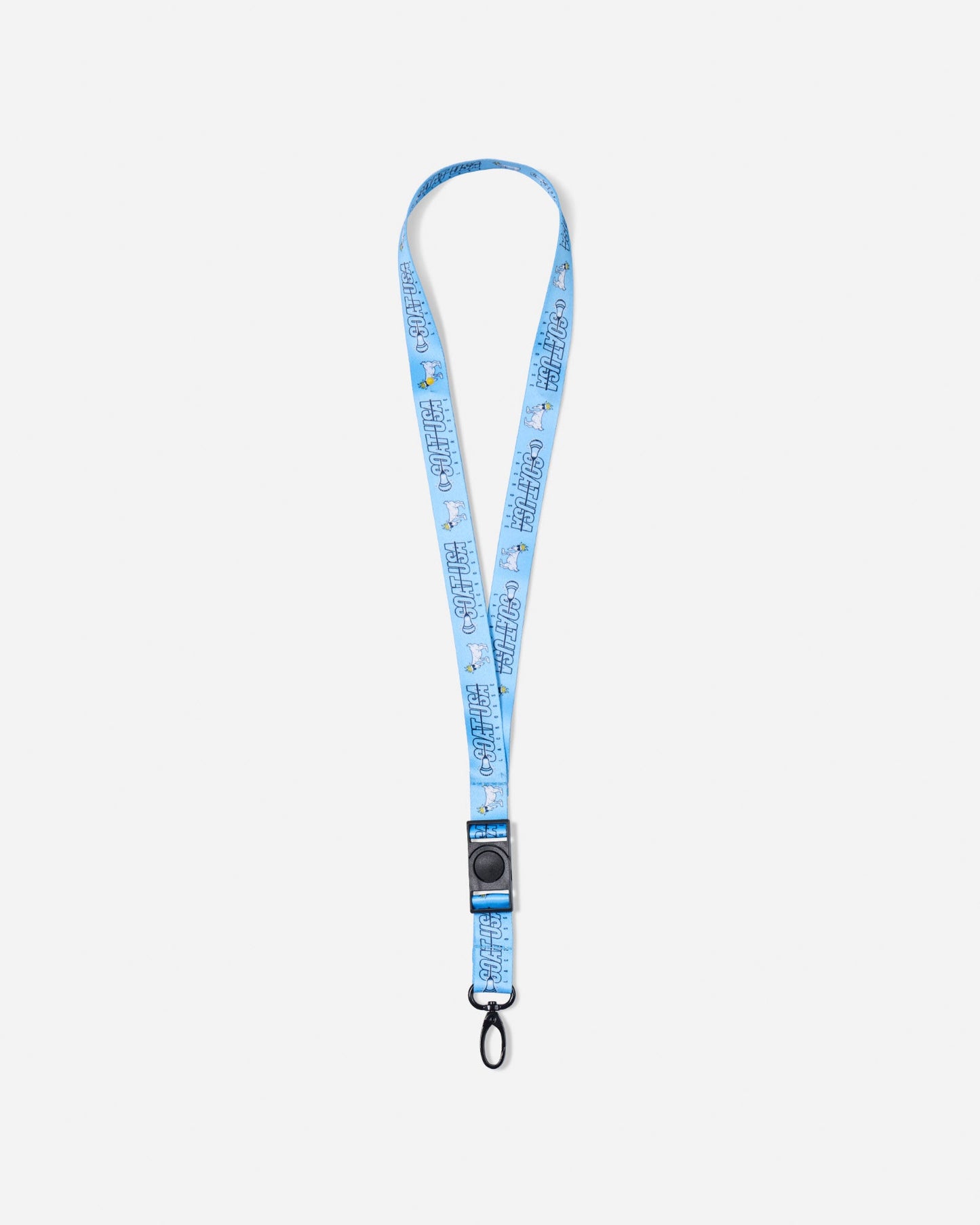 Carolina-blue Showtime Lacrosse Lanyard