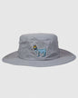 Front of space dye gray OG Bucket Hat#color_space-dye-gray