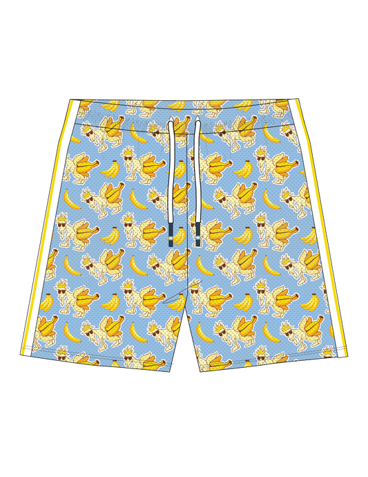 Boys' Banana Split AOP Mesh Shorts
