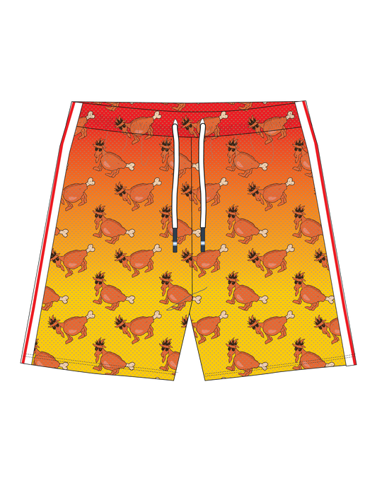 Boys' GOAT Wings AOP Mesh Shorts
