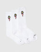 White Freedom Socks 3-Pack