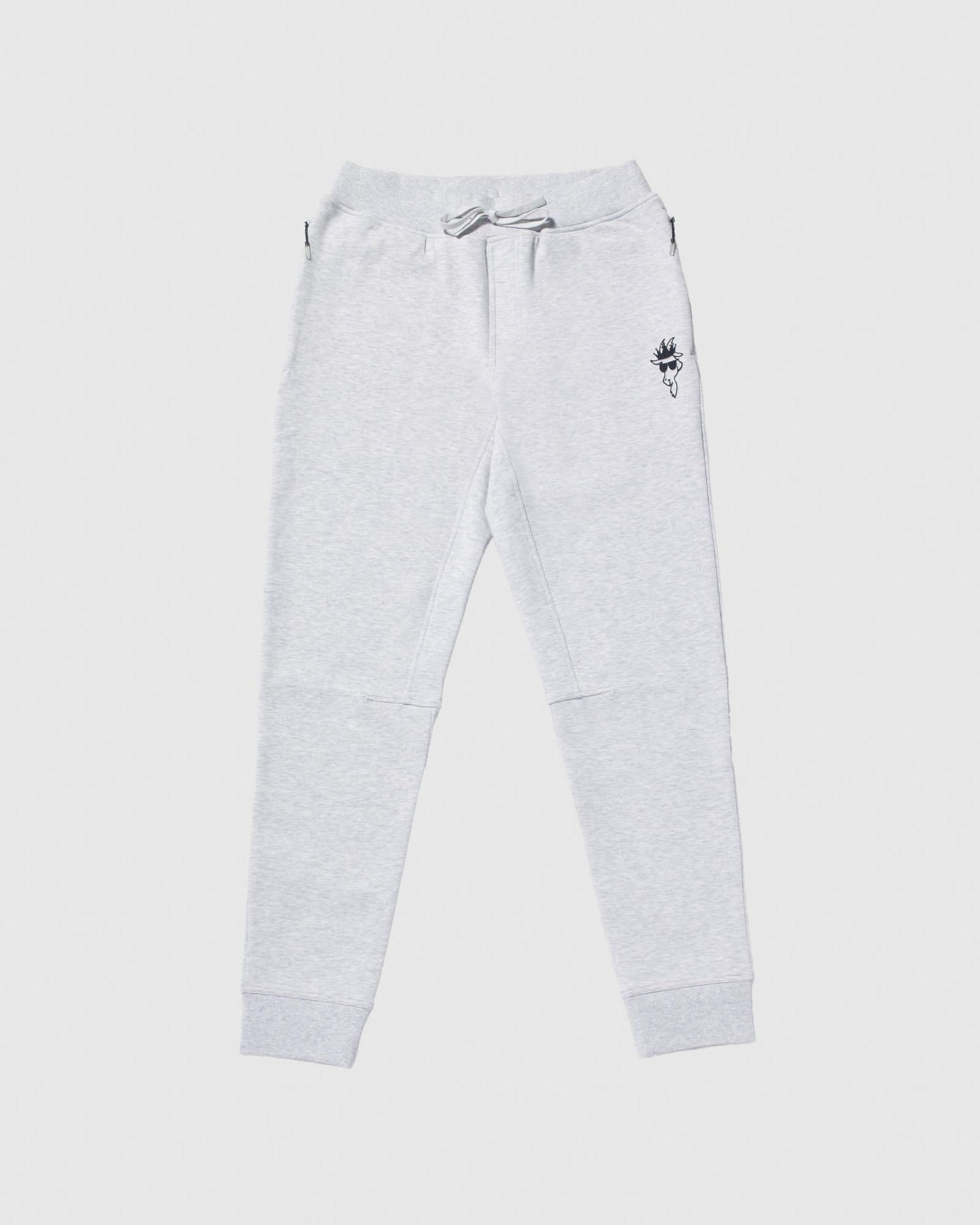 Front of pale gray performance joggers#color_pale-gray