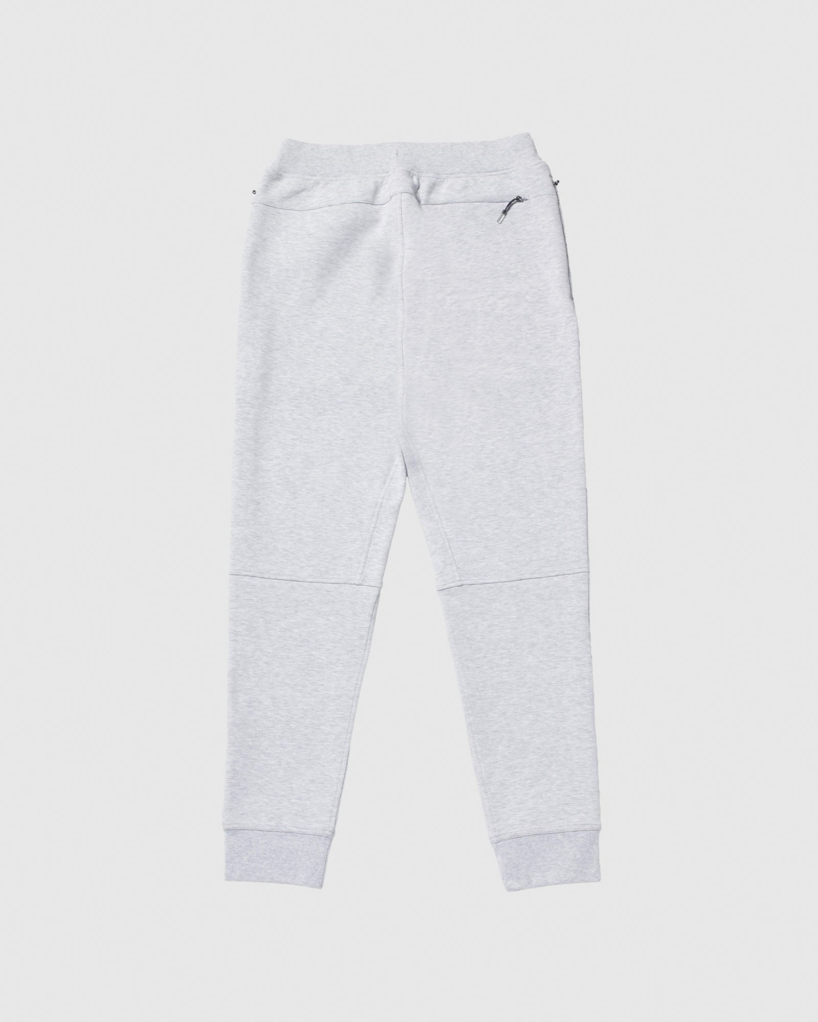 Back of pale gray performance joggers#color_pale-gray