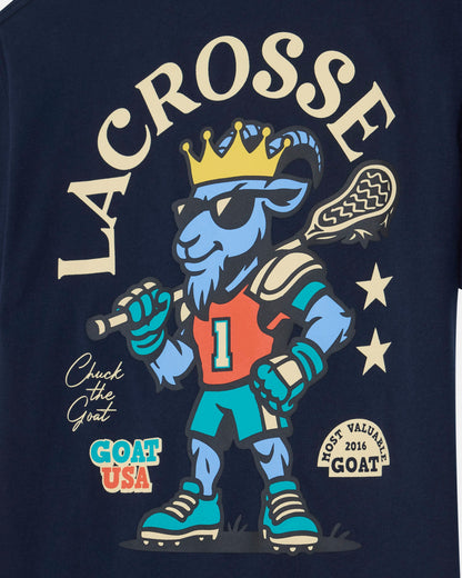 Toddler Most Valuable GOAT Lacrosse T-Shirt