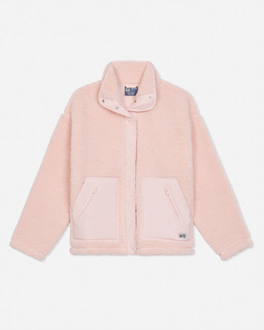 Girls' Full Zip Sherpa Jacket