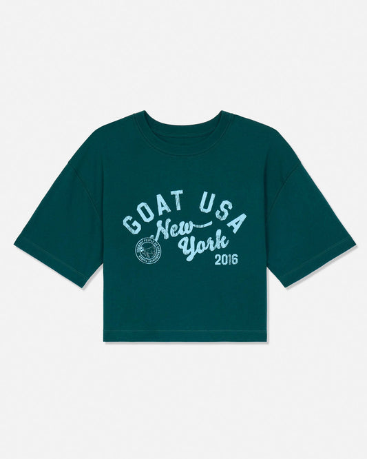 Girls' GOAT USA New York Boxy Cropped Tee