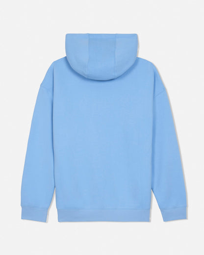 Back of carolina blue hoodie
