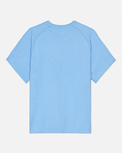 Back of carolina blue GOAT USA athletic t-shirt #color_carolina-blue
