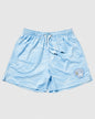 Front of carolina blue mesh shorts with wave design#color_carolina-blue