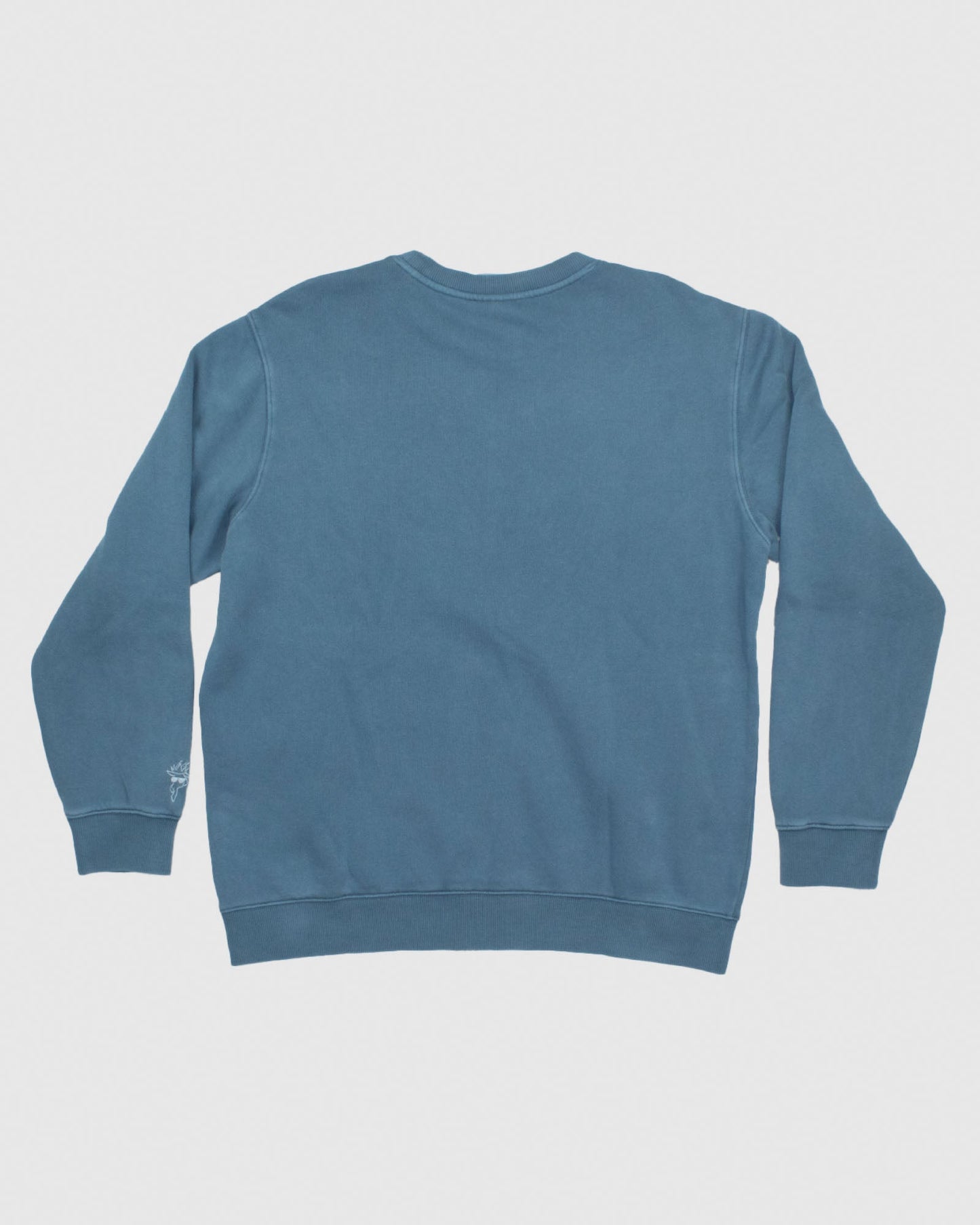 Back of slate Linden Crewneck Sweatshirt#color_slate