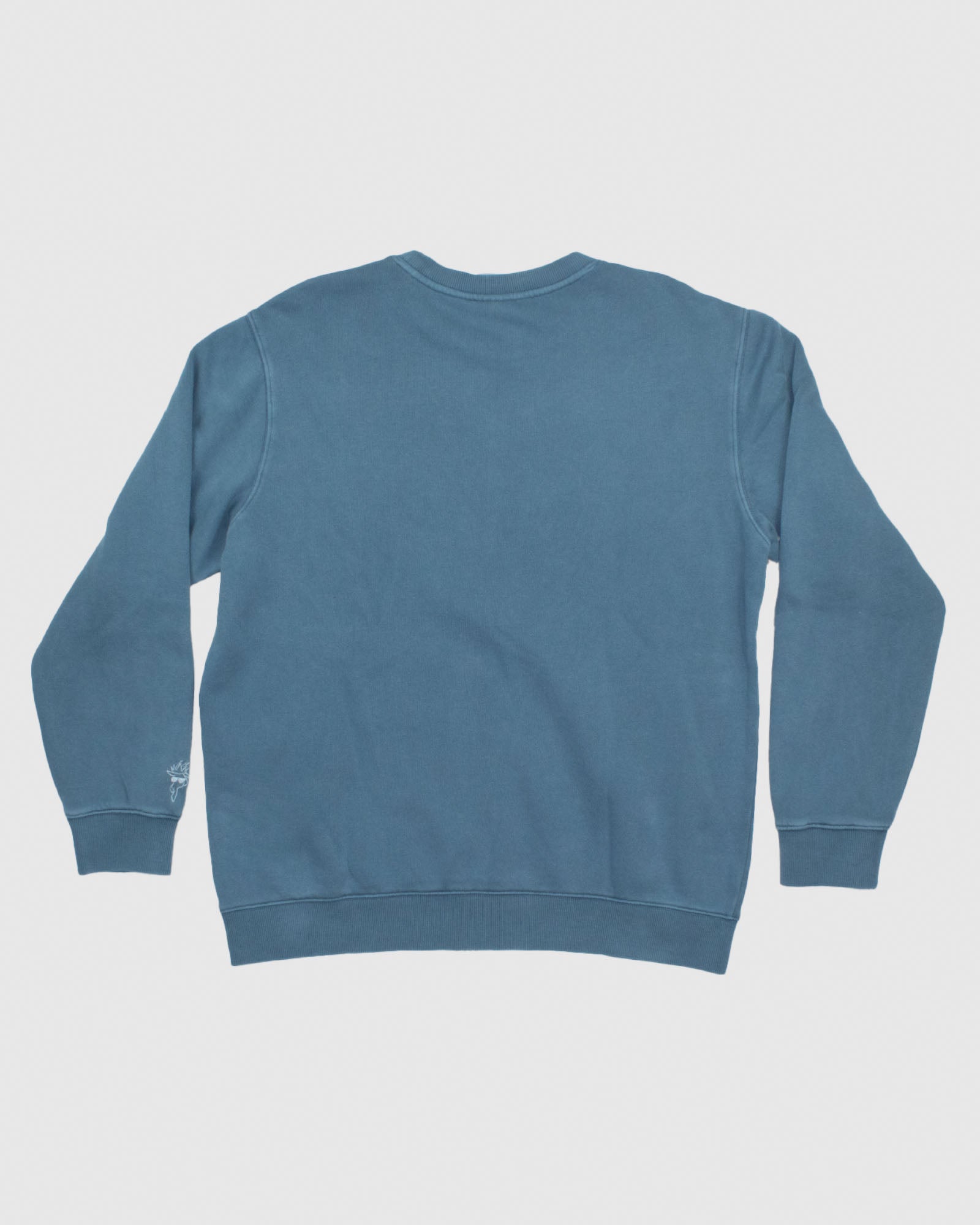 Back of slate Linden Crewneck Sweatshirt#color_slate