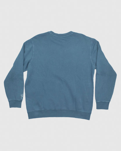 Back of slate Linden Crewneck Sweatshirt#color_slate