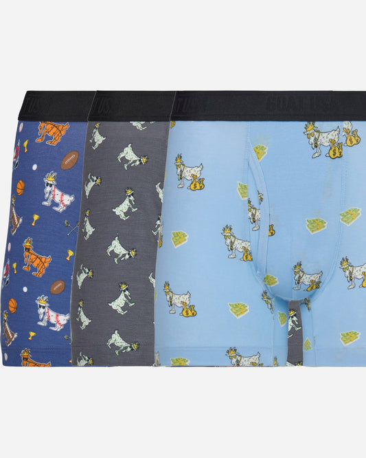 Boxers overlaid on one another