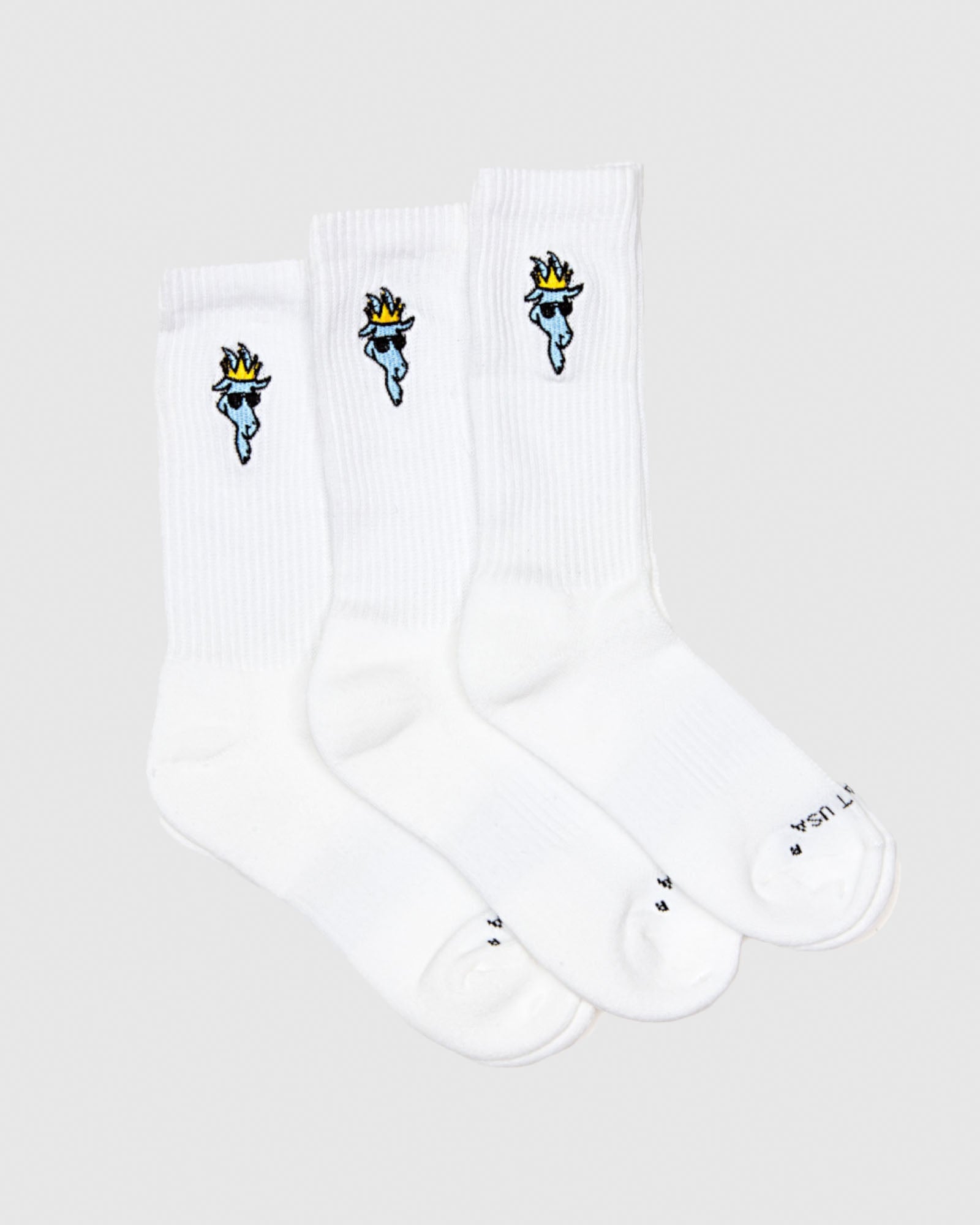 White OG Socks 3-Pack#color_white