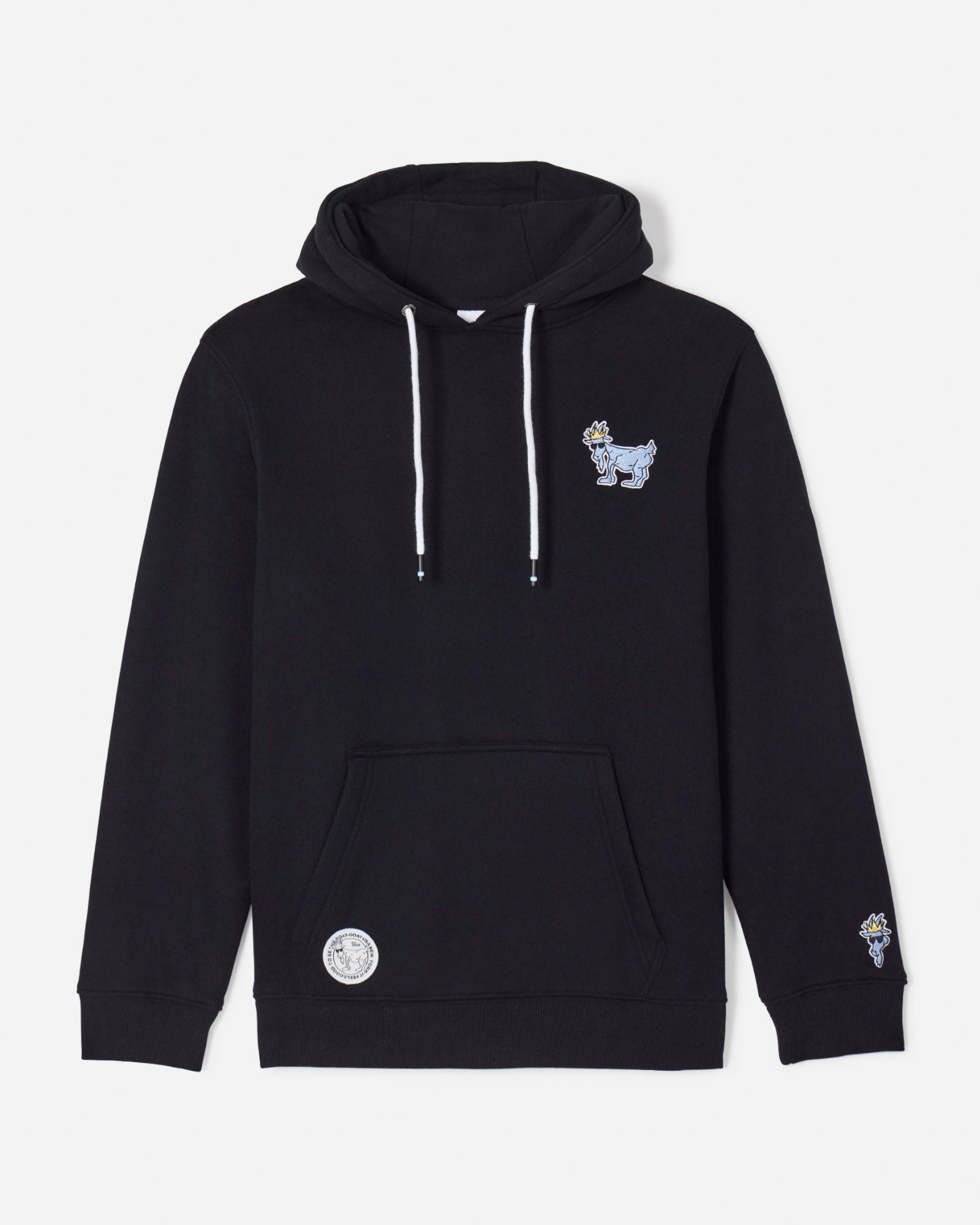 Front of black OG Hooded Sweatshirt#color_black