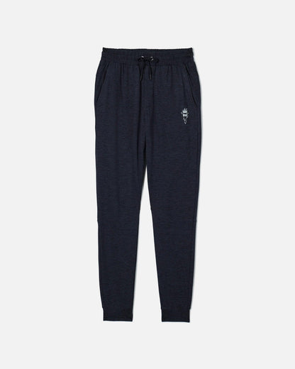Front of black lightweight joggers#color_black