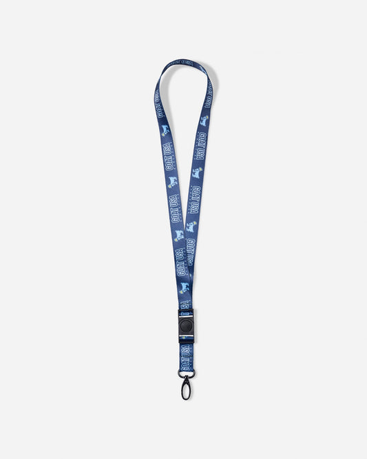 Navy GOAT USA Athletics Lanyard