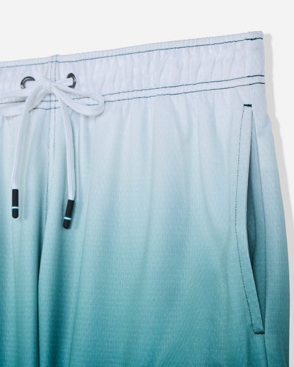 Close-up of pocket on sage fade mesh shorts#color_sage