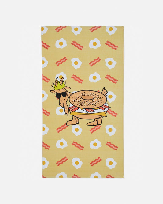 Breakfast Beach Towel