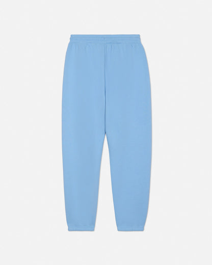 Back of light blue sweatpants on a light gray background#color_carolina-blue