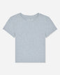 Front of gray ribbed tee#color_pale-gray