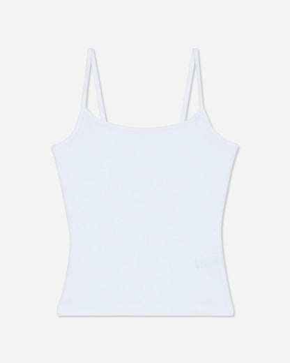Front of white cami tank top#color_white