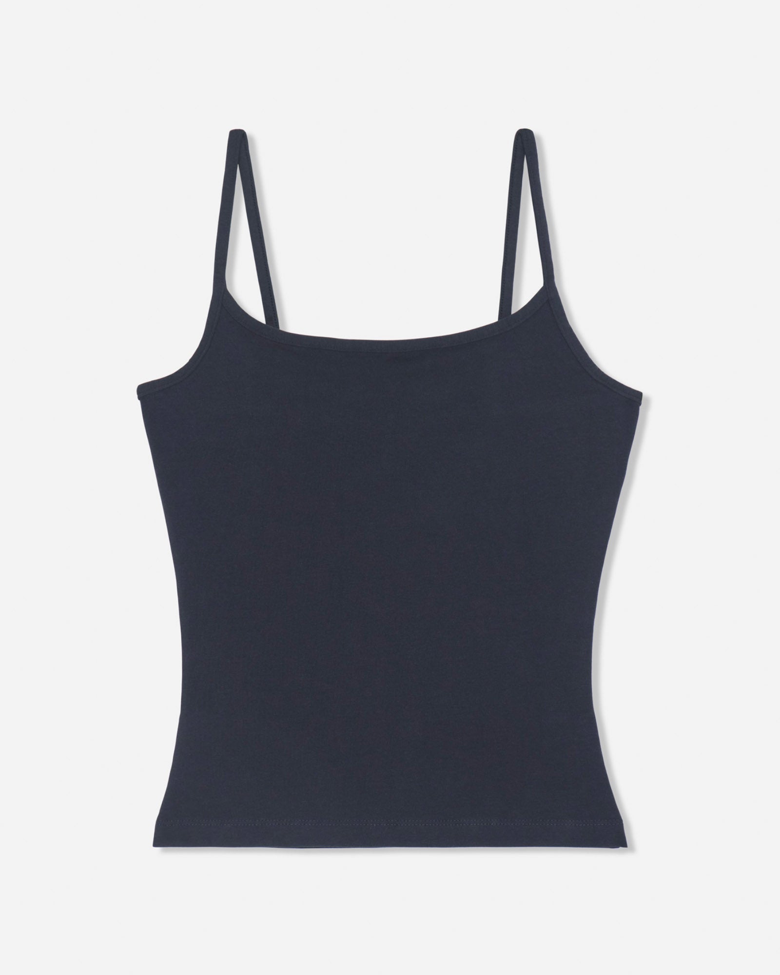 Front of black cami tank top#color_black