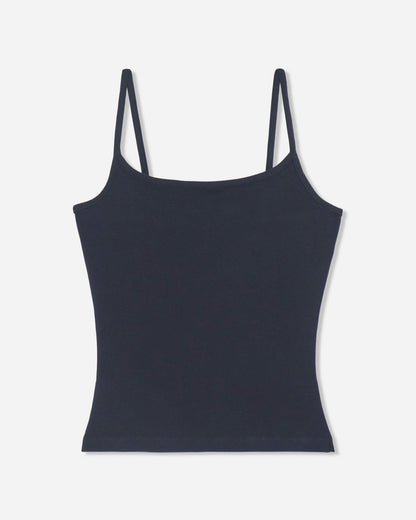 Front of black cami tank top#color_black