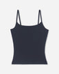 Front of black cami tank top#color_black