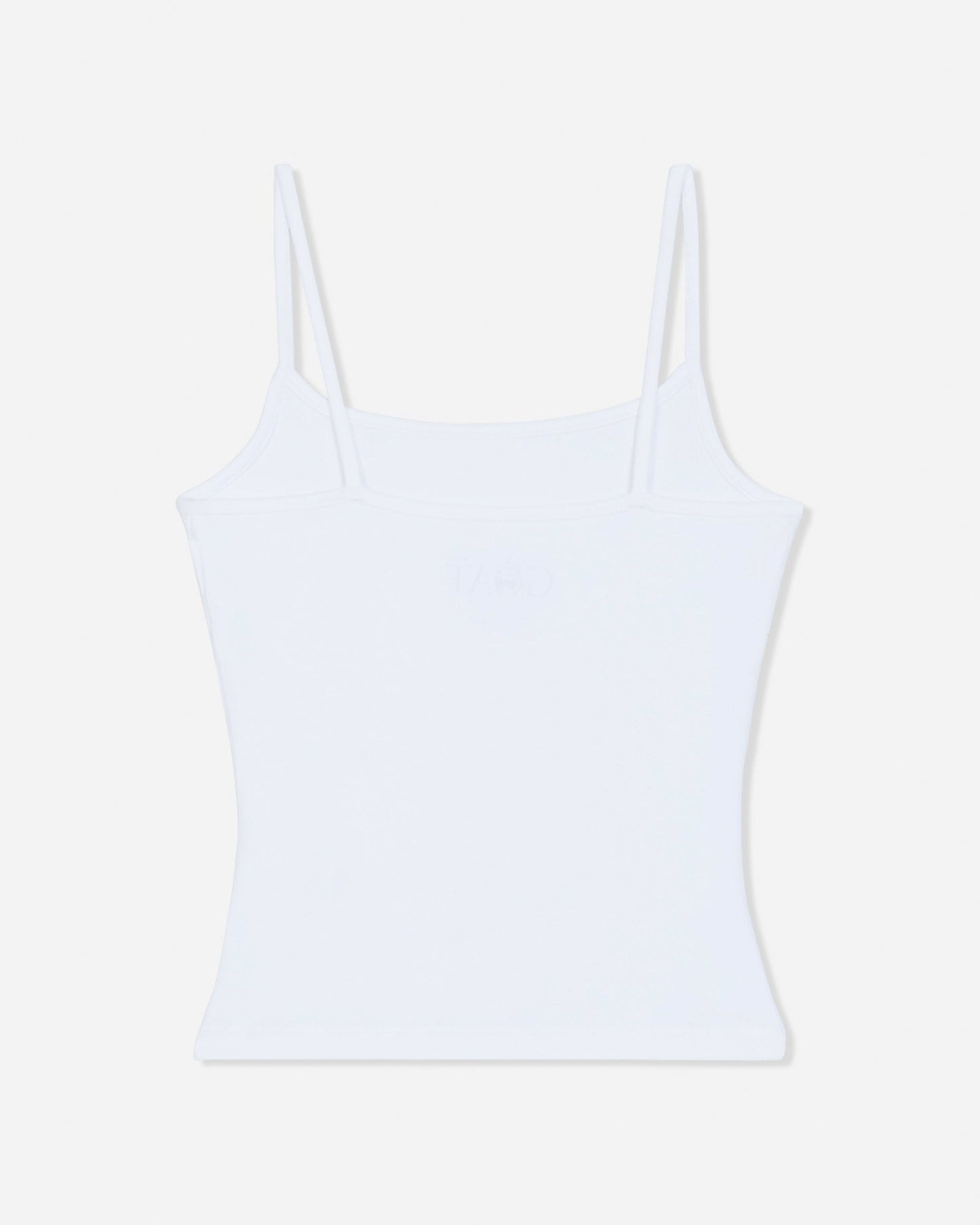 Back of white cami tank top#color_white