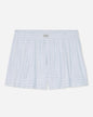 Front of gray pajama shorts#color_pale-gray-heather