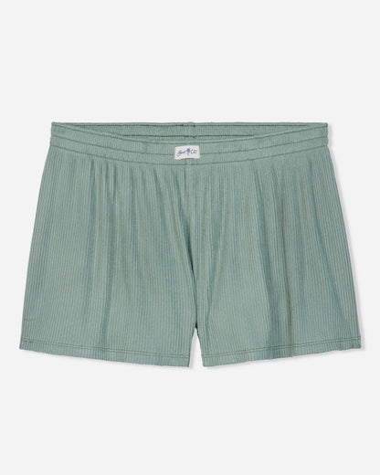Front of steeped sage pajama shorts#color_steeped-sage