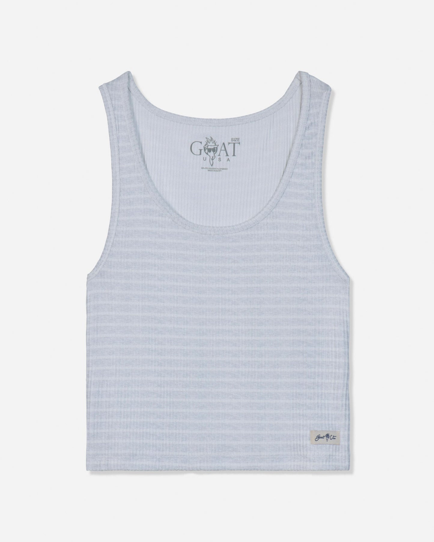Front of pale gray heather pajama tank#color_pale-gray-heather