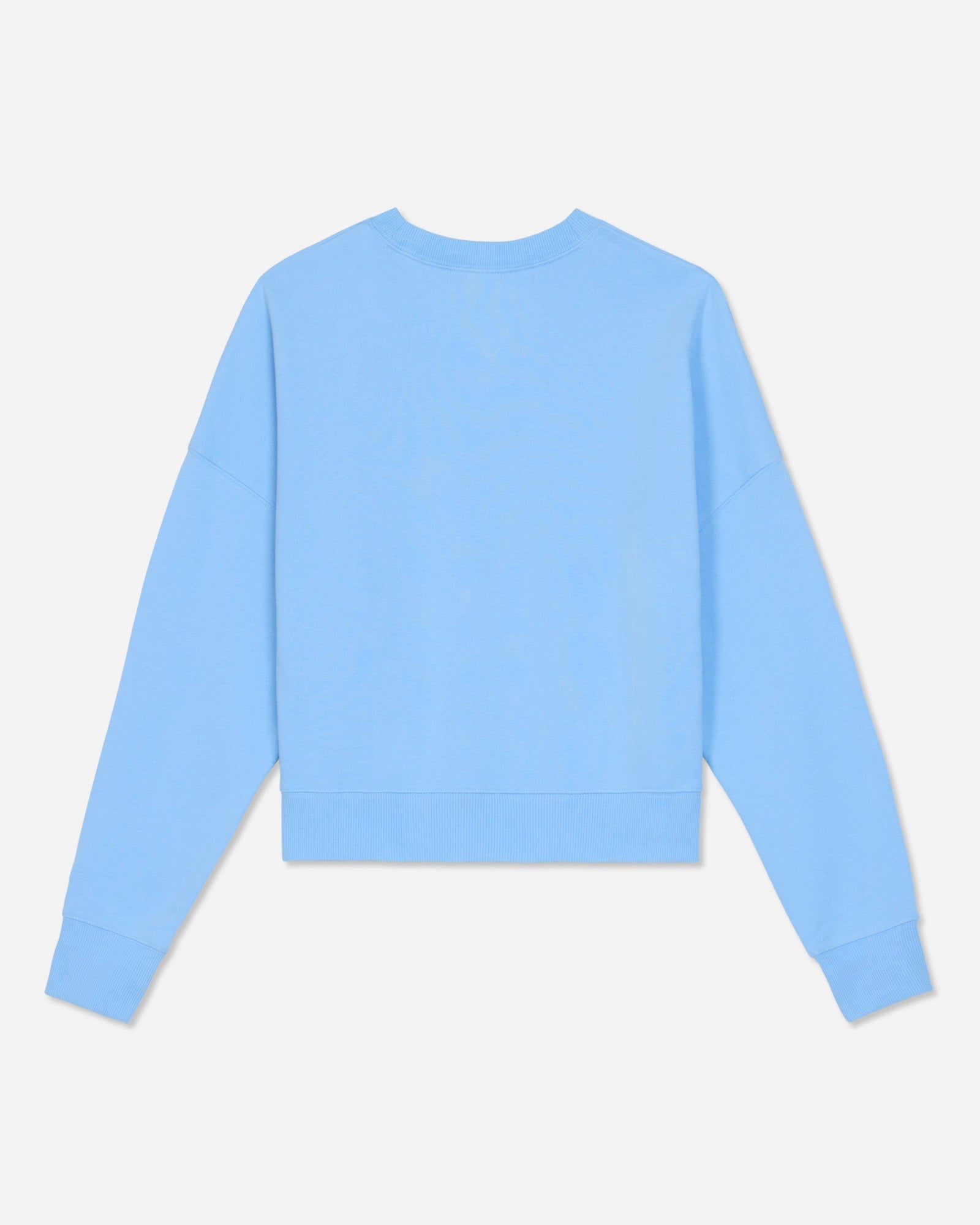 Back of oversized carolina blue crewneck#color_carolina-blue