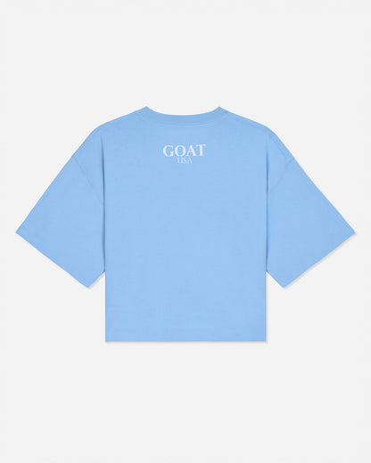 Back of carolina blue oversized crop top#color_carolina-blue