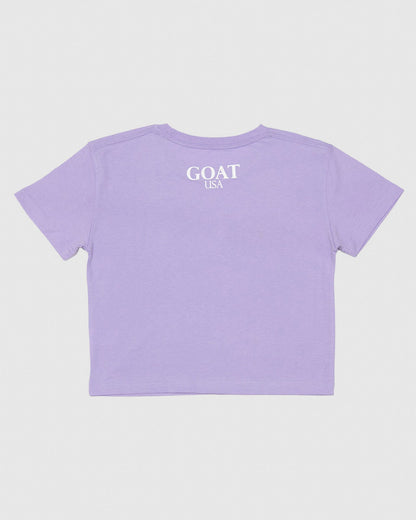 Back of lavender OG Women's Crop Top#color_lavender
