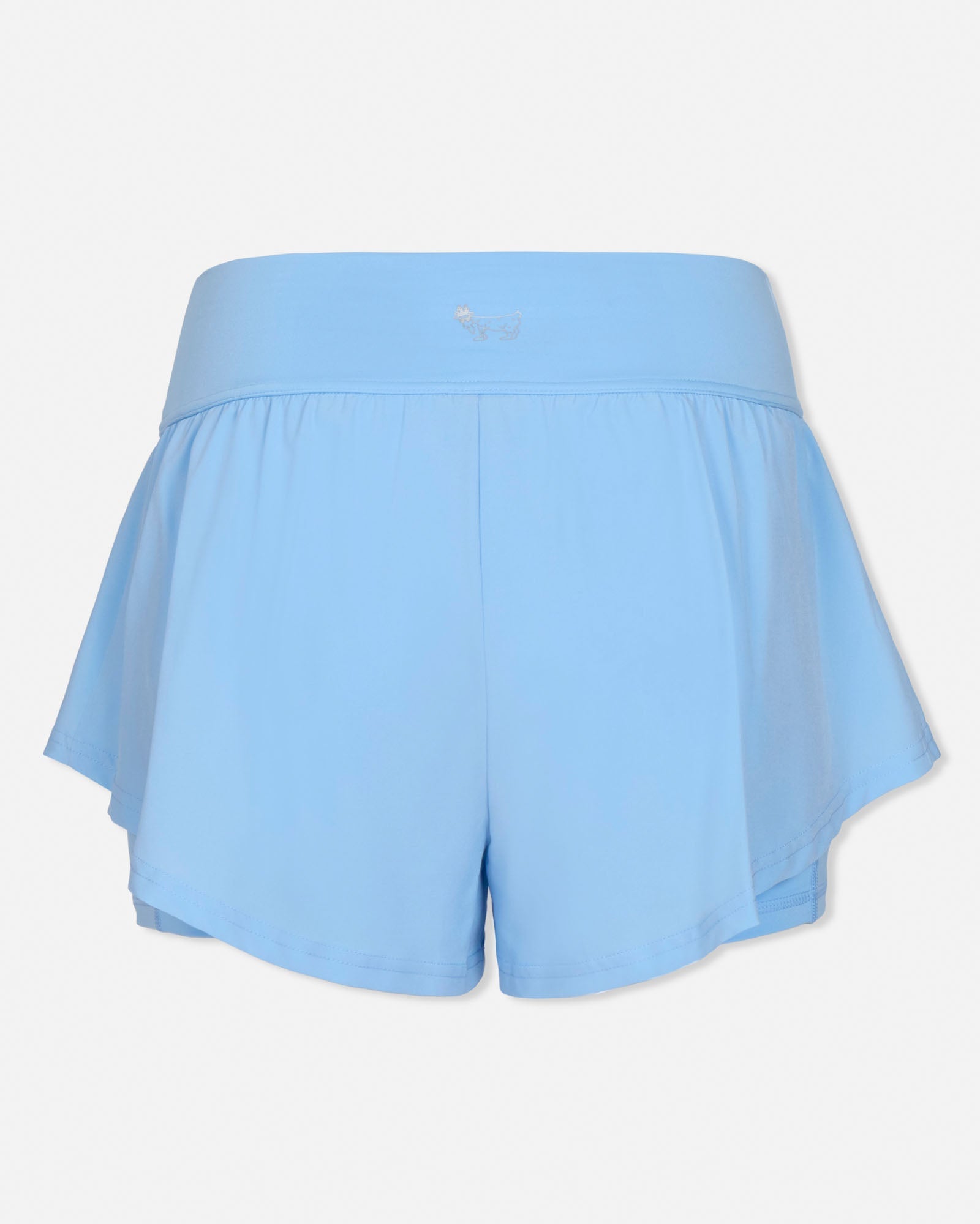 Light blue shorts on a white background#color_carolina-blue