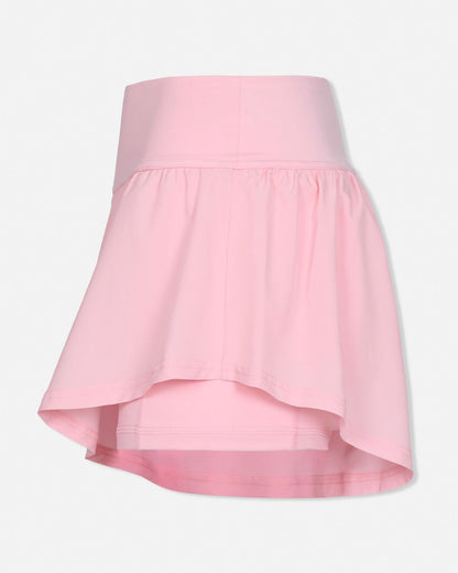 Pink skirt on a light gray background#color_pink