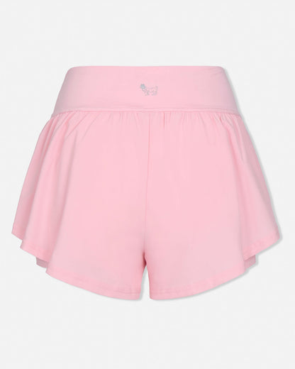 Pink shorts on a light gray background#color_pink