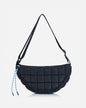 Front of black sling bag