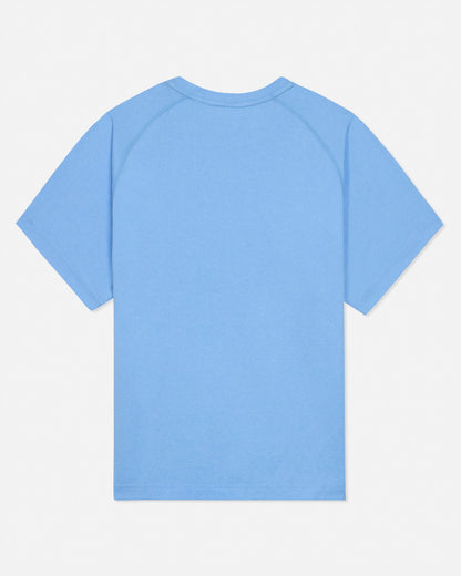 Back of carolina blue GOAT USA athletic t-shirt #color_carolina-blue