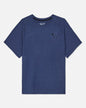 Front of navy GOAT USA athletic t-shirt #color_navy