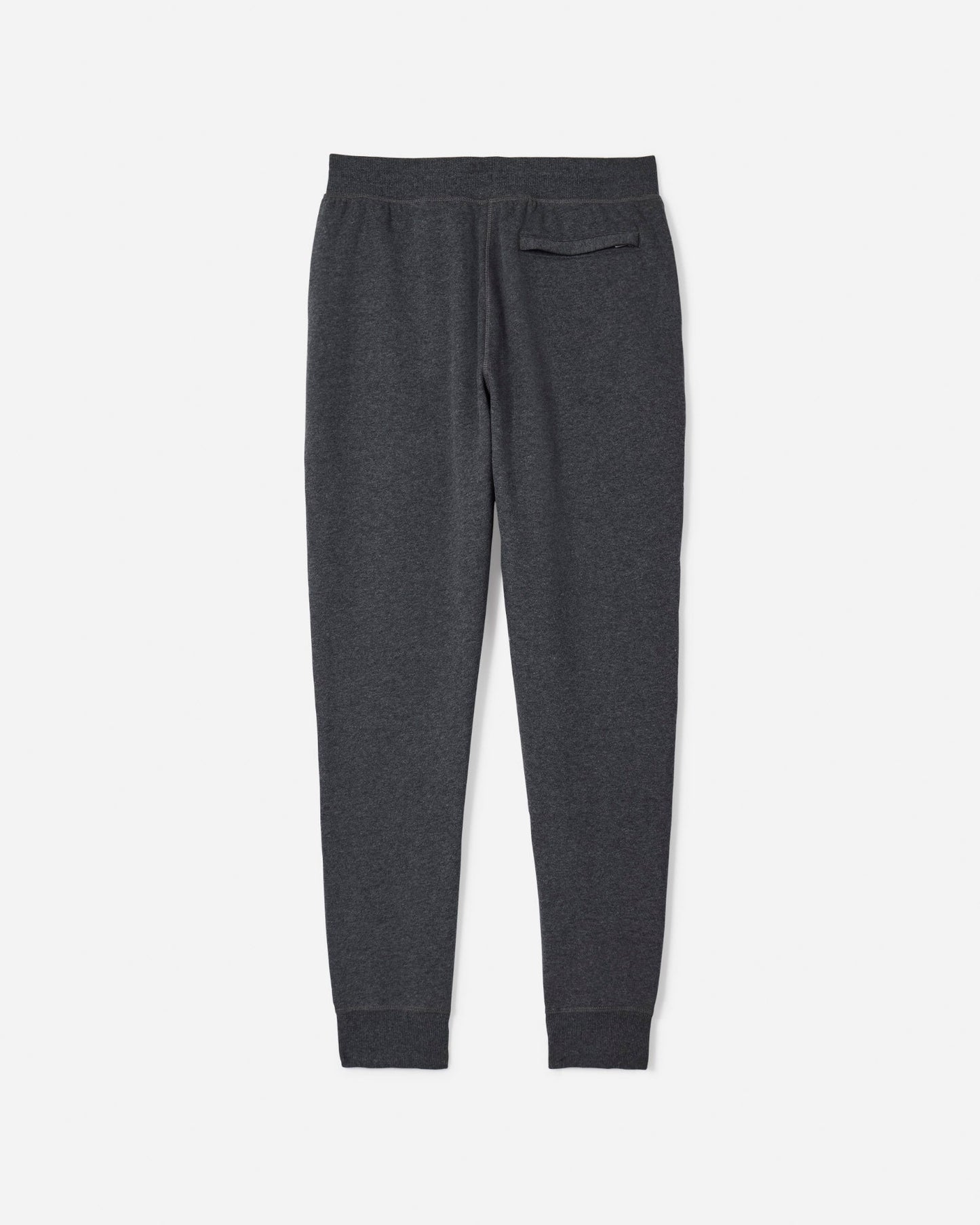 Back of dark gray OG Fleece Joggers#color_dark-gray