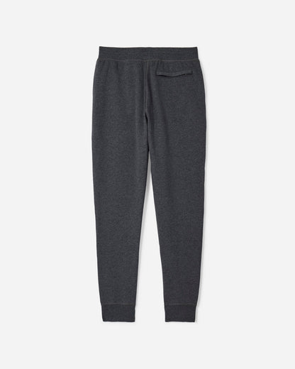 Back of dark gray OG Fleece Joggers#color_dark-gray