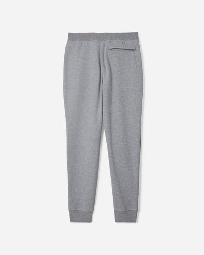 Back of light gray OG Fleece Joggers#color_gray