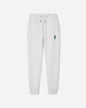 Front of heather white OG Fleece Joggers#color_heather-white