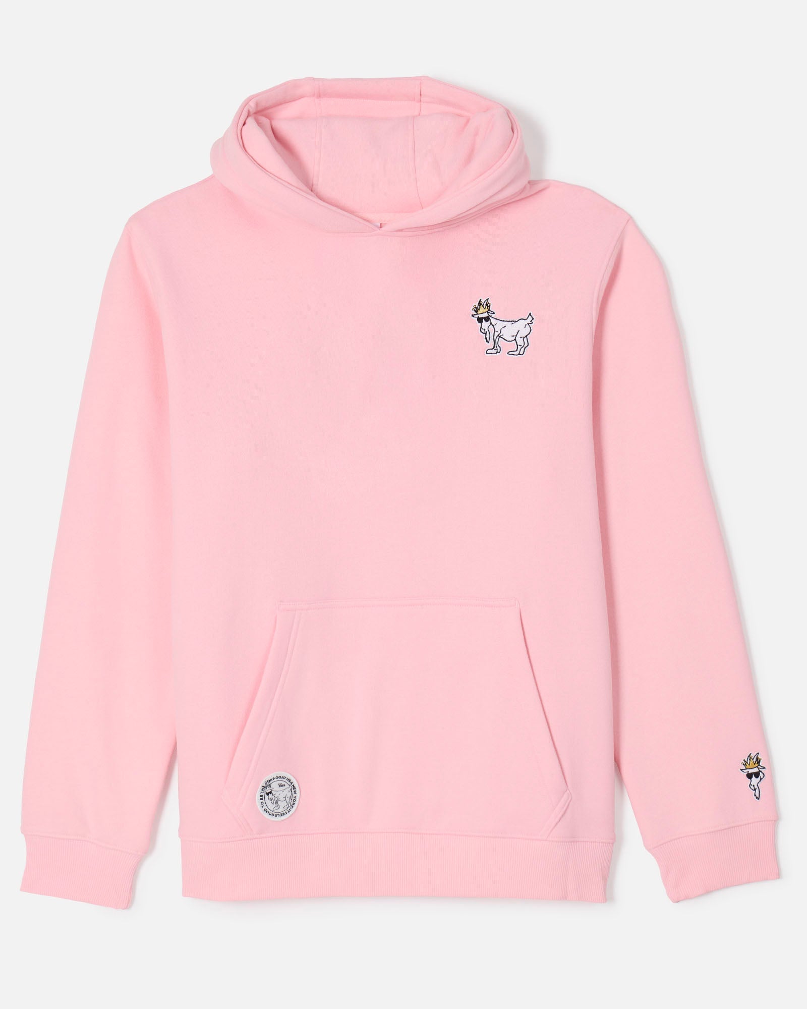 Front of light pink WG Hooded Sweatshirt#color_pink
