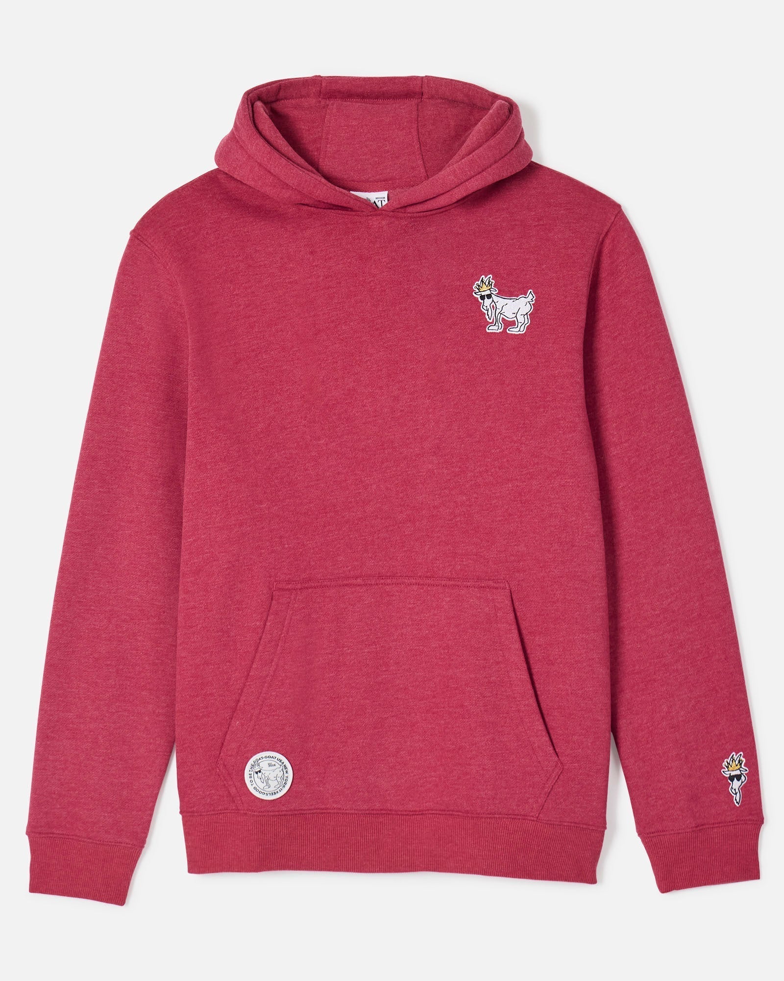 Front of cardinal WG Hooded Sweatshirt#color_cardinal