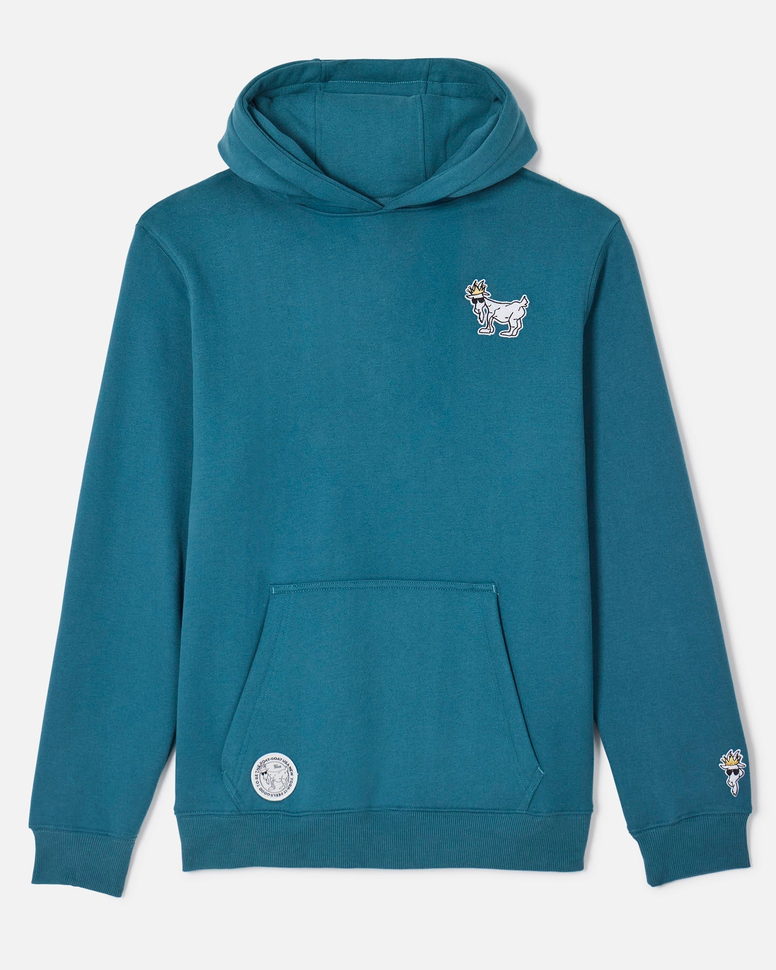 Front of emerald WG Hooded Sweatshirt#color_emerald